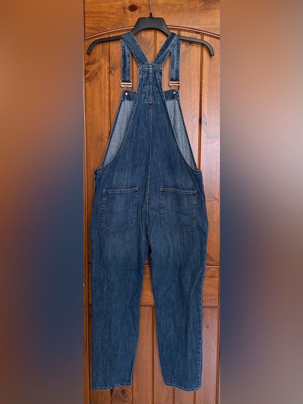 GAP denim overalls ladies medium - Picture 2 of 5